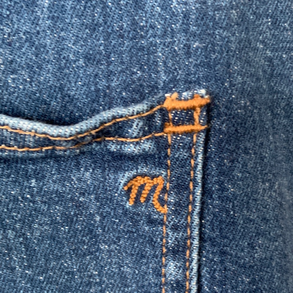 Madewell Blue Jean Denim Mini Skirt - Picture 5 of 5